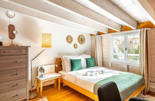 Art & Curiosity Cabinet Style Appartement with Paris view, Villa des Ammonites - Foto 9