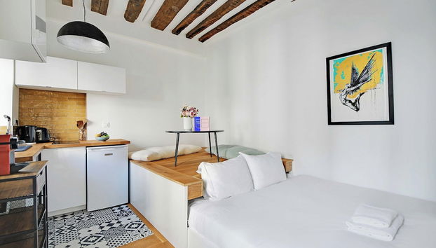 Industrial loft - Le Marais - Bastille - Foto 5, Habitación