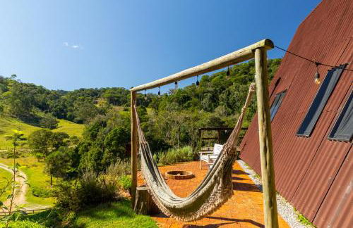 Chale Alcantara Jacuzzi, Lareira e Deck com Vista - Foto 4