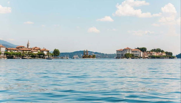 Navegando por el lago Mayor