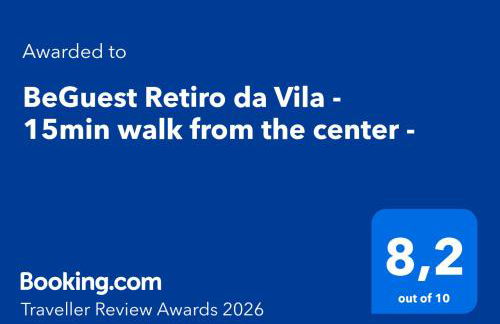 BeGuest Retiro da Vila - 15min walk from the center - - Foto 33