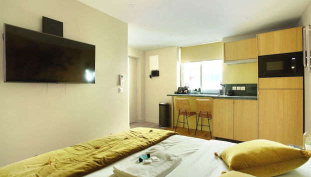 Charming & New Studio Center of Paris - Foto 4, Habitación