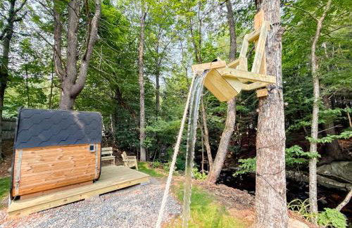 SaunaHaus - Log Cabin plus Private Sauna by the Brook - Foto 17