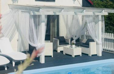 Domek wakacyjny z podgrzewanym basenem i jacuzzi pod gwiazdami, Studnica, Ińsko, "THerapeutica" - Foto 40