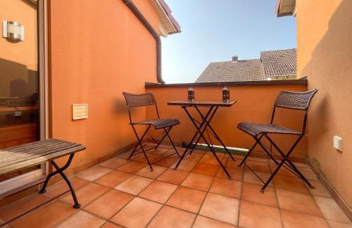 Rooftop 85qm - Burgblick - nahe Heidelberg - Loggia - Büro - Klima - Foto 5