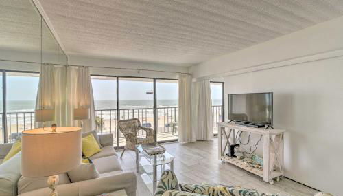 Ocean-View Balcony and Pool Access Galveston Gem! - Foto 5