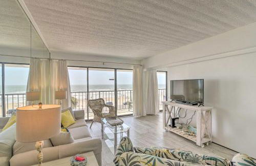 Ocean-View Balcony and Pool Access Galveston Gem! - Foto 5