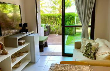 Apto Beira Mar Térreo com área gourmet Praia de Muro Alto - Foto 9