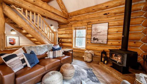 Remodeled Fairplay Log Cabin with Wood-Burning Sauna - Foto 4