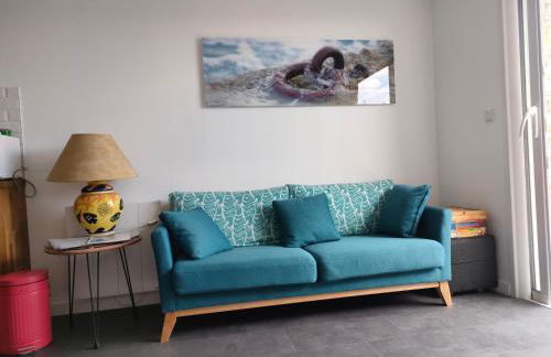 REF 047 - Bel appartement moderne pour six personnes avec vue mer plage à pied KERJOUANNO ARZON - Foto 4