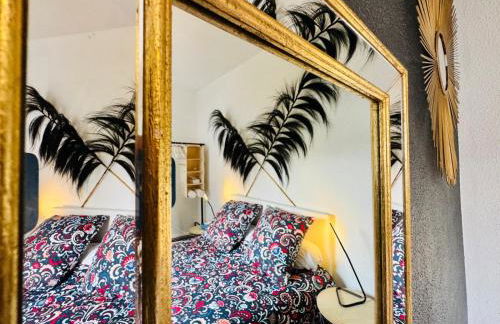 Loft atypique 130 m2 Clim patio couvert et terrasse pkg gratuit tram à 5mn à pied un accès direct au centre-ville - Foto 24