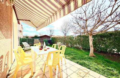 Villa Les Lauriers -3 Chambres, Climatisation, Terrasse, Jardin, BBQ & Plancha- SUDSEJOURCONCIERGERIE - Foto 5