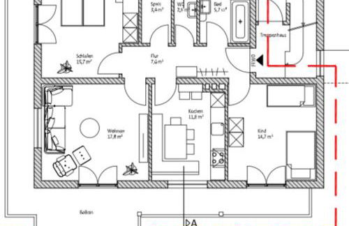 Gr Balkon mit Bergblick 2SchlafzimmerParkplatz - Foto 30