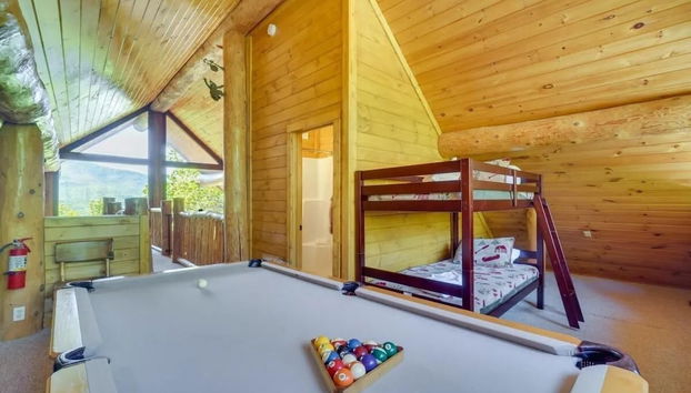 Leconte Views 2 Bedroom Cabin by Heavenly Views Resort - Foto 5, Habitación