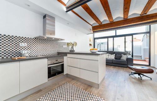 FLORIT FLATS - CENTER Luxurious 1BR 1BA Terrace WI-FI AC - Photo 18