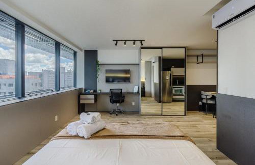 Carlos Gomes Square - Shopping Bordaza - Apartamento alto padrão com rooftop, piscina e academia - Foto 2