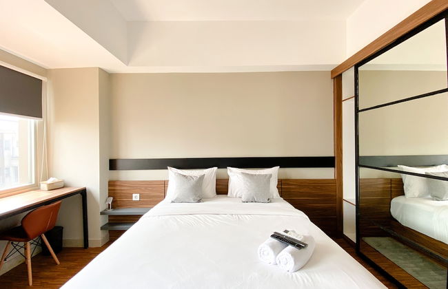 Homey and Simply Look Studio LRT City Jatibening Apartment - Photo 3