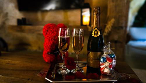 La falaise perdue, Suite troglodyte & spa privé - Foto 4