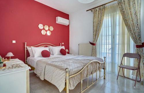 Chrysanthi Luxury Villa In Salakos, with Pool & Jacuzzi, Near Beach - Foto 10