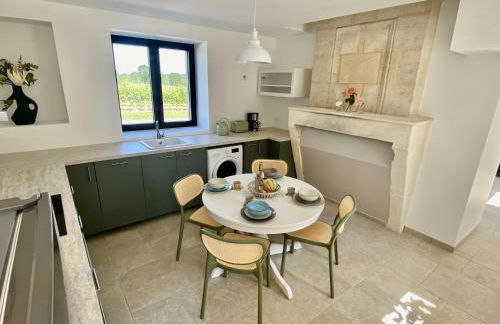 L'Eperonnette, cozy house with swimming pool, surrounded by vineyard, near St Emilion - Foto 28