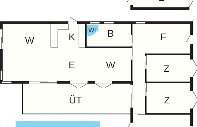 10-person Home in Rodvig Stevns - Foto 14