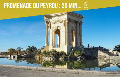 AMJA Proche clinique Saint-Roch apt 3 chambres 3 salles de bain parking gratuit idéal famille groupe coworking 10 min centre ville 10 min plage 5 min sortie autoroute - Foto 24