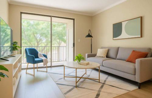 Boulevard Stays Calm 1BR King Retreat Poolside Bliss Gym & Parking - Foto 8