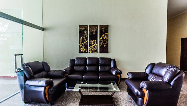 Zona de estar del vestíbulo