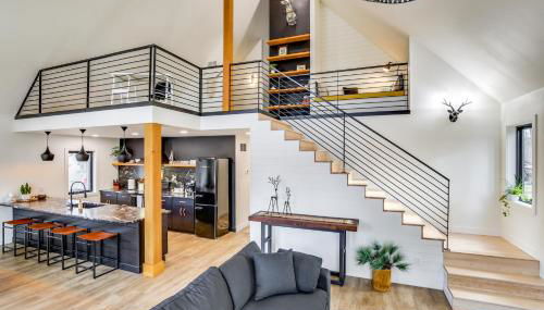 Tree House A-Frame Cabin at Powder House Pass - Foto 3