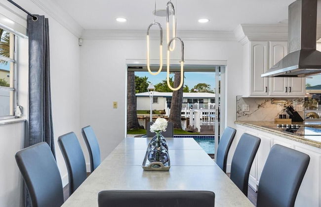 Fort Lauderdale 4Bd Villa Waterfront Dock Pool - Foto 27