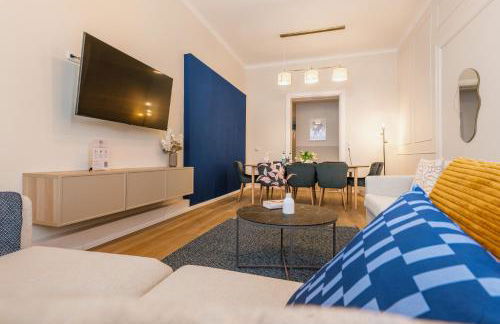 Renovated! 120qm Apartment 2 Bathrooms Balcony Up to 9 Guests - Foto 4