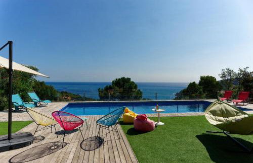 Villa Sa Riera Begur vue mer panoramique et plage à pieds - Foto 34