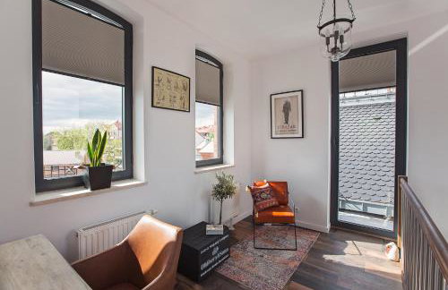 Loft Barnim w wieży strażackiej, 2-poziomowy, 100m2, taras na dachu - Foto 35