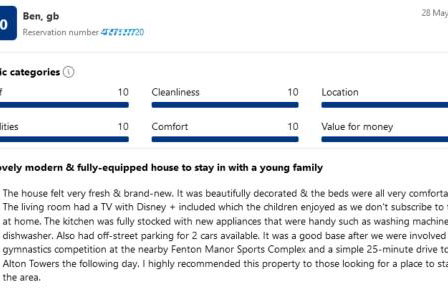 Lucky Home - Ideal for Trade, Consultants & Family - Near Alton Towers, 3 Bedrooms - 4 Beds - Max 5 Guests - Foto 34
