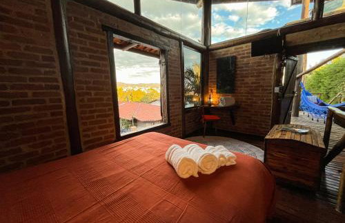 Casa de Hospedes Chalé Rustico com Banheira e Piscina Privativa a 1h de SP Espaço Totalmente Privativo - Foto 59