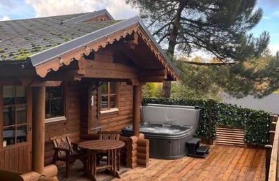 Romantic Log Cabin With Hot Tub - Foto 1