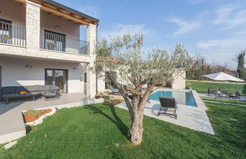 Villa Harmony for 8 people in Central Istria with 50 m2 private pool and sea view - Foto 5