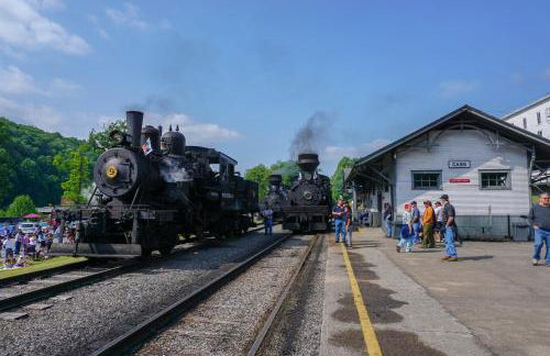 5 Br: Historic Glaab House in Cass, with AC, Amazing Kitchen, Covered Porches, Historical Landmark - Foto 54