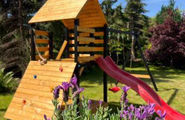 LAWENDOWA PRZYSTAŃ - dom nad rzeką - Brenna, 10 osób, sauna, balia z jacuzzi, ogród, plac zabaw - Foto 76