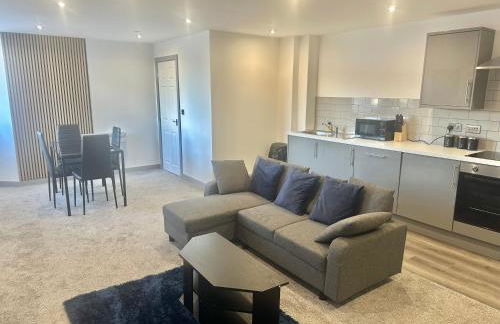 Two Bedroom Apartment by Brookland Stays Serviced Accommodation Short Lets Leeds with Free WiFi - Foto 9