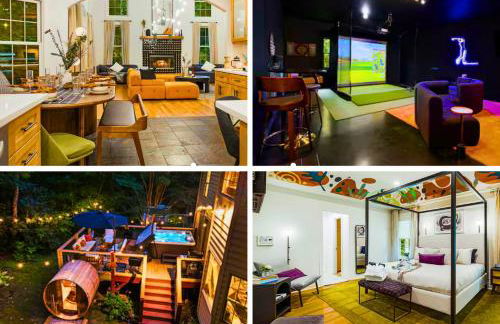 Luxury Escape! Golf Sim, Sauna, Hot Tub & Game Room Bliss - Foto 1