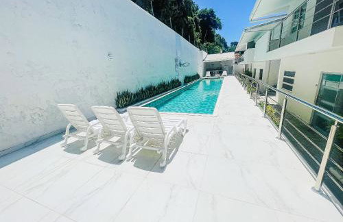 Apto Térreo com 2 quartos (ambos com ar split), sendo 1 suíte, internet privativa 300MBPS, no Residencial Vila Regina, condominio com piscina e área gourmet bem próximo a praia de Taperapuã - Foto 17