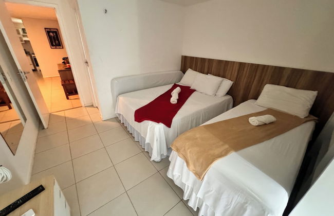 GranSol, Terreo, Pé na areia, 03 qtos, 08 hóspedes, a 600m do B PARK - Photo 8