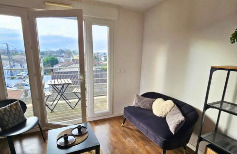 [Cosy] Appartement équipé avec terrasse, Wifi - Foto 4