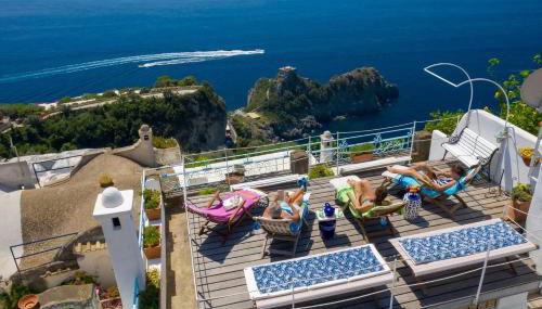 Perla nel blu, villa affacciata sul mare - Foto 3, sunbed