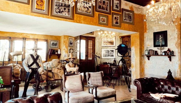 You'll visit a museum with 19th-century furniture