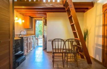 Wildland Zen Den Tiny House Retreat with Fireplace Grill AC Hammock Record Player Musical Instruments Pets OK - Foto 12