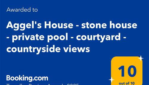 Aggel's House - stone house - private pool - courtyard - countryside views - Foto 3