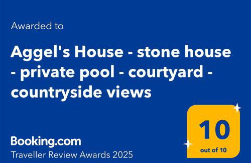 Aggel's House - stone house - private pool - courtyard - countryside views - Foto 3