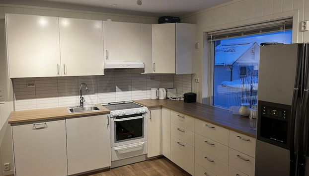 Central Apartment in Tromso - Foto 5, Cocina privada